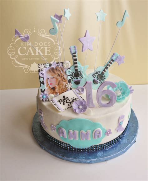 Taylor Swift Sweet 16 Cake - CakeCentral.com