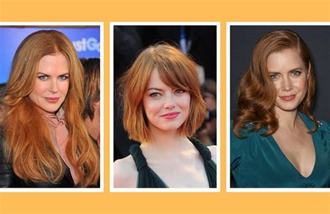 Celebrities With Dark Red Hair