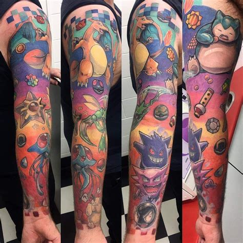 Cartoon Tattoos, Anime Tattoos, Leg Tattoos, Arm Tattoo, Tattoos For Guys, Sleeve Tattoos ...