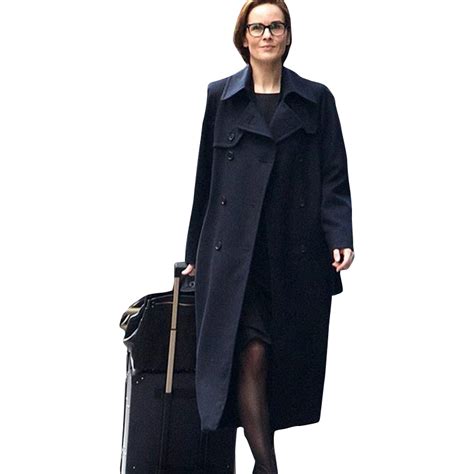 Anatomy of a Scandal Michelle Dockery Black Coat