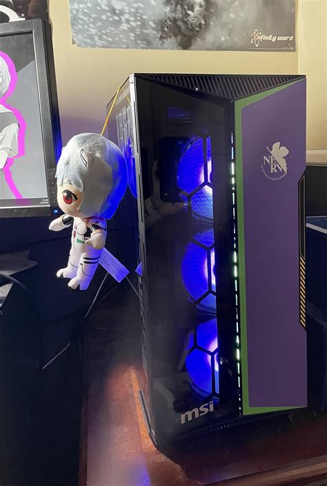 Got the Evangelion PC case : r/evangelion