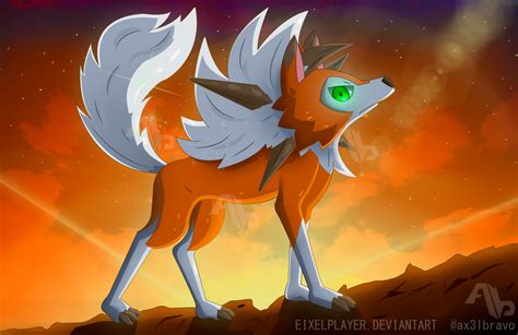 Pokemon Sun And Moon ~ Lycanroc Dusk Form by ax3lbravo on DeviantArt