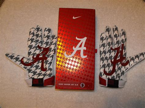 Nike Vapor Jet 2.0 gloves http://www.ebay.com/itm/Alabama-Nike-Vapor ...