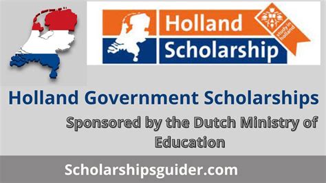 Holland Government Scholarships 2024 | Fully Funded