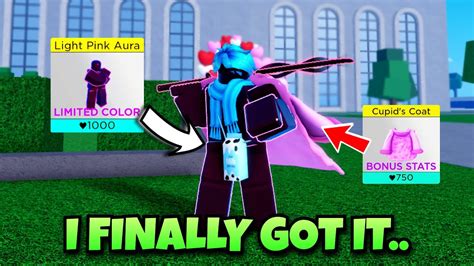 I Finally Obtained The NEW PINK HAKI + CUPID'S COAT.. (Blox Fruits) - YouTube