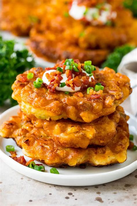 These crispy corn fritters are easy to make and are the perfect ...