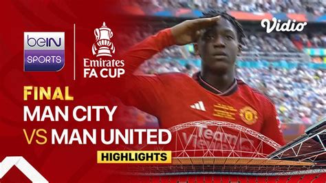 Man City vs Man United - Highlights | FA Cup 2023/24 | Vidio