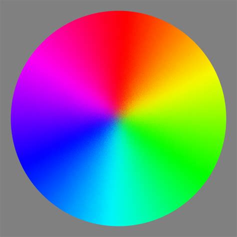 Color spectrum wheel | Free SVG