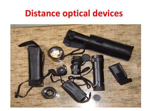 Low vision optical devices