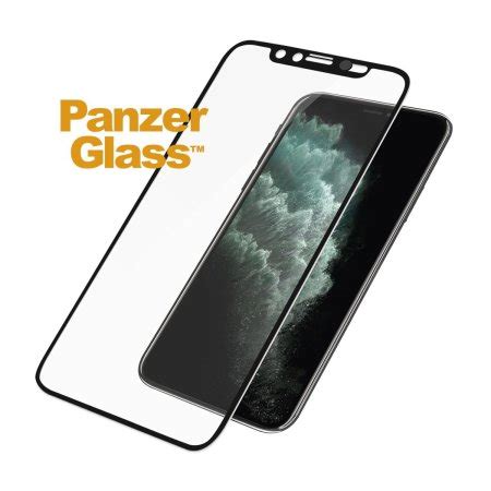 PanzerGlass iPhone 11 Pro Max Glass Screen Protector - Black