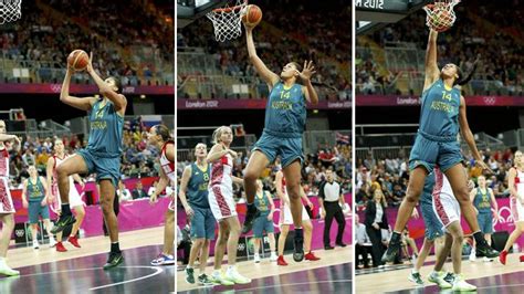 Liz Cambage First Dunk