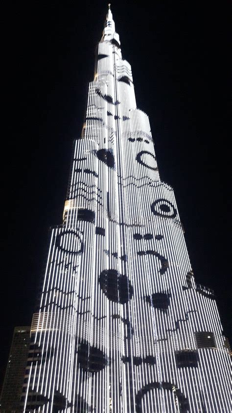 Burj Khalifa LED Display | Burj khalifa, Light show, Travel photos