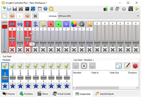 Q Light Controller Plus DMX