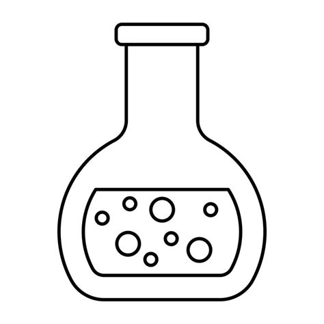 Trendy vector design of chemical flask 12907104 Vector Art at Vecteezy