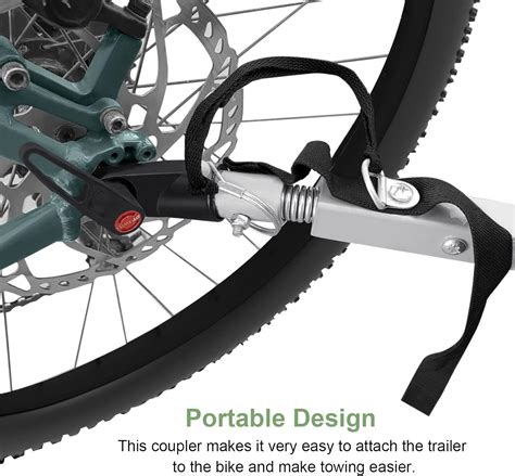 Buy EFEALL Bike Trailer Hitch, Instep Bike Trailer Coupler Bicycle Trailer Hitch Attachments ...