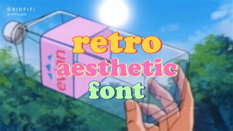 Retro Aesthetic Font Names - Draw-hairy