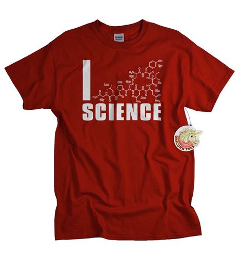 Science Shirt Science Gift for men and women I love science