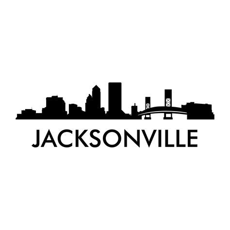 Jacksonville Skyline Decal - PhotoMal.com | Jacksonville, Skyline, Tech company logos