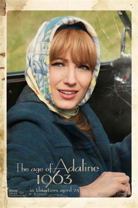 Age of Adaline Posters Show Immortal Blake Lively Through 8 Decades | Collider