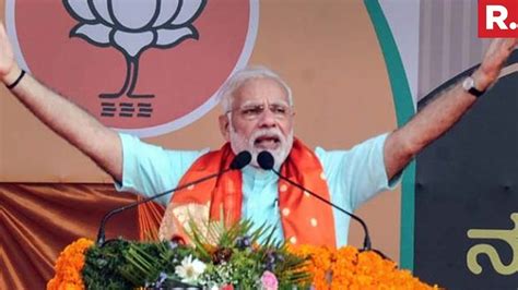 PM Modi addresses Public Rally in Udupi, Karnataka | Full Speech - YouTube