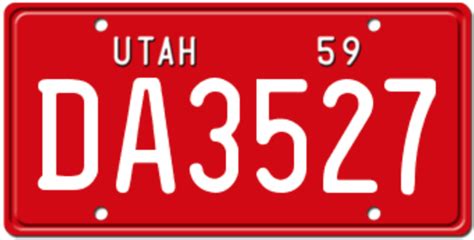 Help: need vintage Utah license plate - Model Building Questions and Answers - Model Cars ...