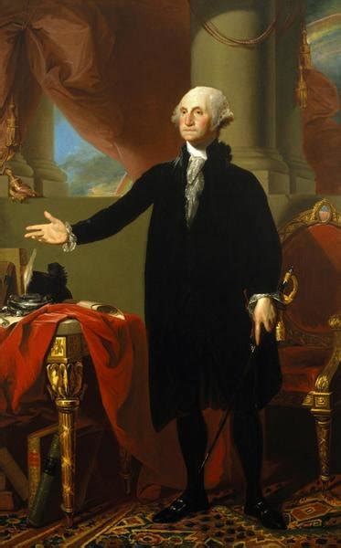 Gilbert Stuart - George Washington, 1796 - Art Print - Global Gallery