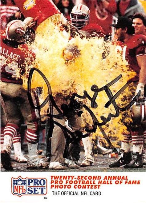 George Seifert autographed football card (San Francisco 49ers Super Bowl Coach) 1990 Pro Set ...