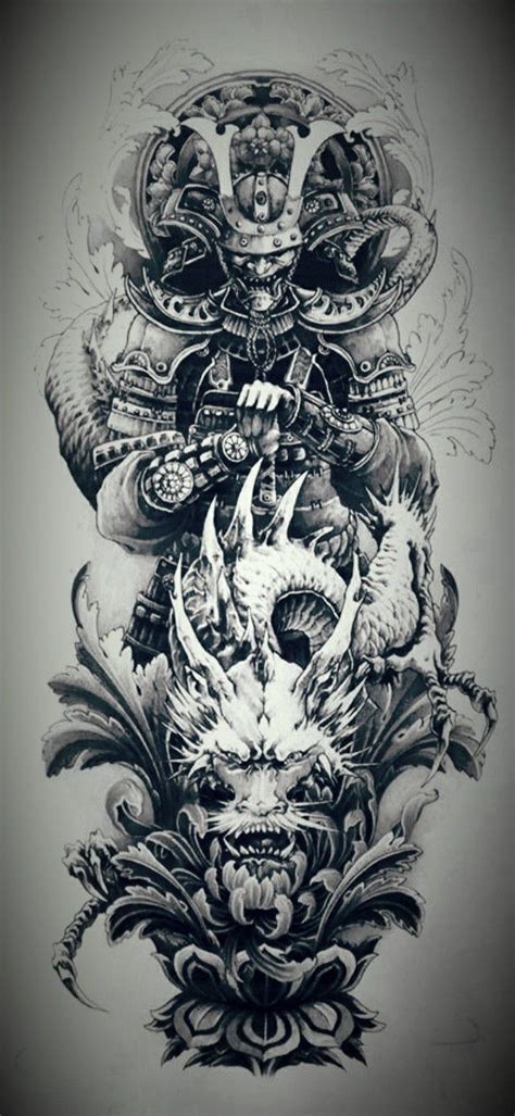 Pin by Jonathan Cadrecha on Samurai Warrior | Samurai tattoo design, Half sleeve tattoos ...