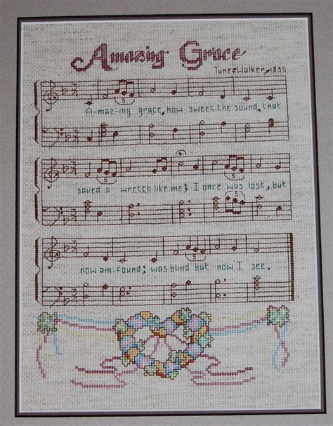 Amazing Grace Cross Stitch