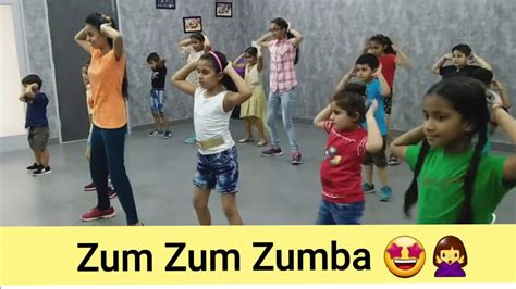 Zumba Kids😘😍 /Easy Steps for children/ Saloni Uzinwal #QadambyVishal - YouTube