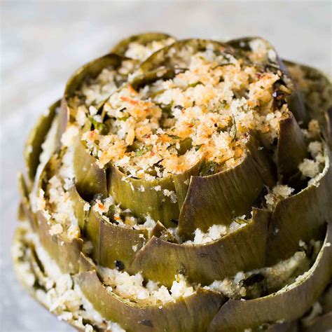 Baked Stuffed Artichokes Recipe