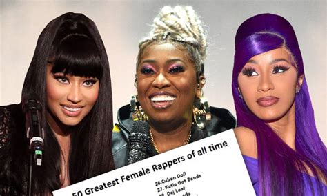 A viral 'top 50 greatest female rappers' list has sparked debate among ...