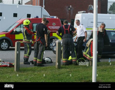 HMP Ranby disturbance Stock Photo - Alamy