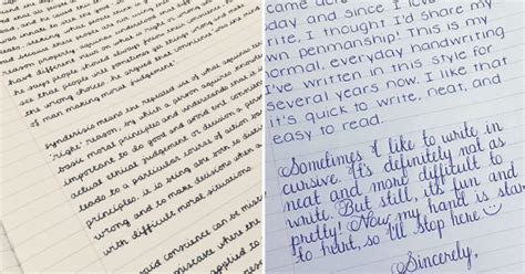 50 Truly Perfect Handwriting Examples That Keep On Impressing People - Small Joys