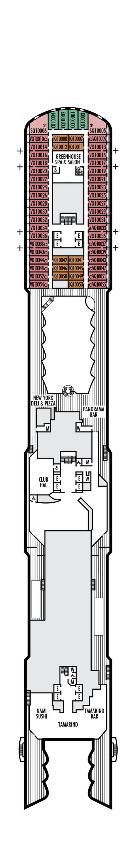 Holland America Statendam Deck Plan