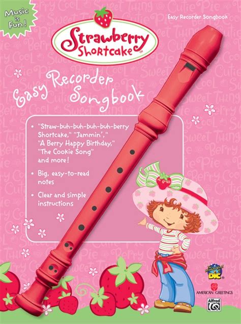 Strawberry Shortcake Easy Recorder Songbook: Recorder Book | Sheet Music