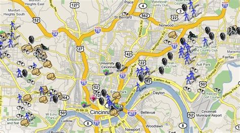 SpotCrime - The Public's Crime Map: Cincinnati Crime Maps