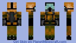 Hazmat Suit Minecraft Skin