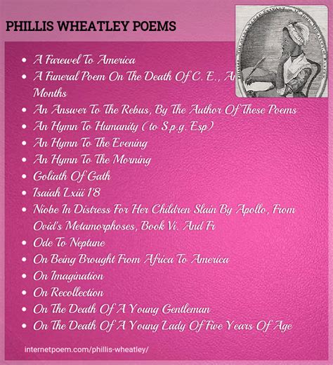 Phillis Wheatley Poems