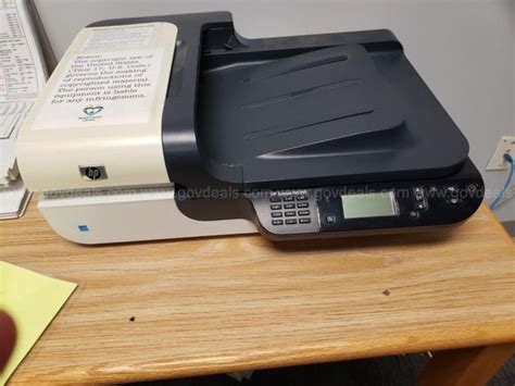 lot of 2 HP Scanjet N6350 flatbed scanners | AllSurplus