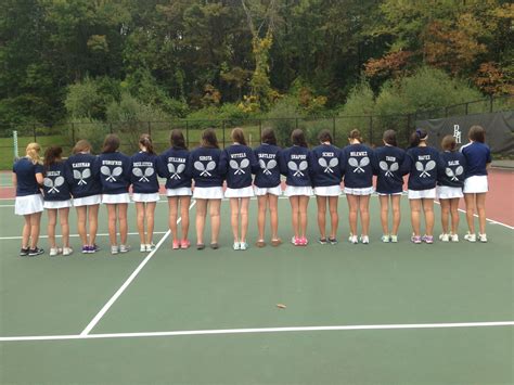 Custom T-Shirts for Byram Hills Girls Varsity Tennis - Shirt Design Ideas