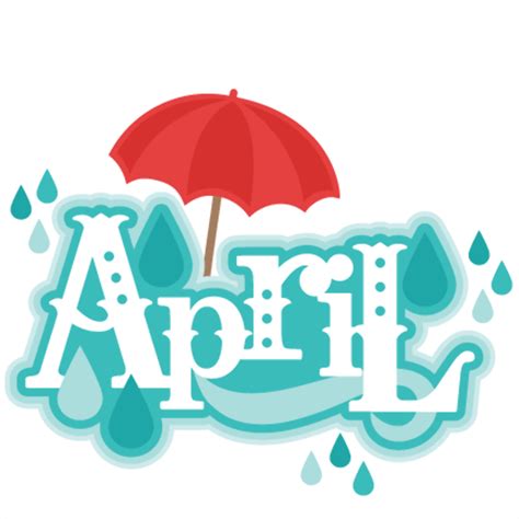 Clip Art April Calendar - Kelsy Mellisa