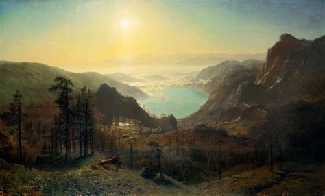 Albert Bierstadt - Donner Lake From the Summit