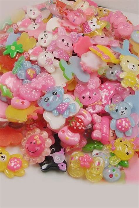 Bear Charms, Cute Slime Charms, Cute Charms, Kawaii Slime Kit, Cute Cabochons, Kawaii Charms ...