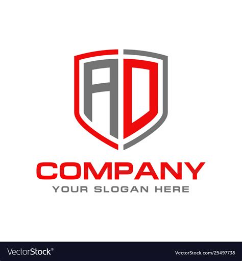 Ad logo Royalty Free Vector Image - VectorStock