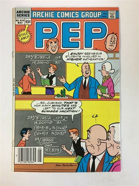 PEP (1940-1987)406 VF May 1986 May 1986 Comics Book | Comic Books ...