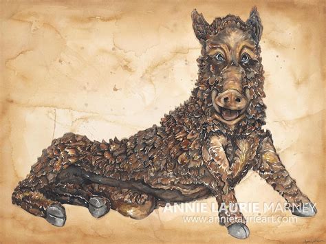 Arkansas Razorback Painting 18x24 Watercolor Print - Etsy