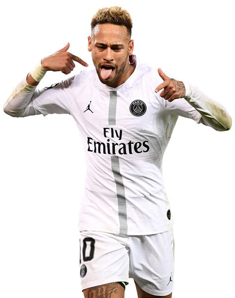 Neymar Paris Saint-Germain football render - FootyRenders