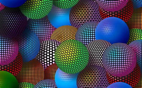 Assorted color balls HD wallpaper | Wallpaper Flare