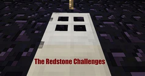 The Redstone Challenges (They're done!) Minecraft Map